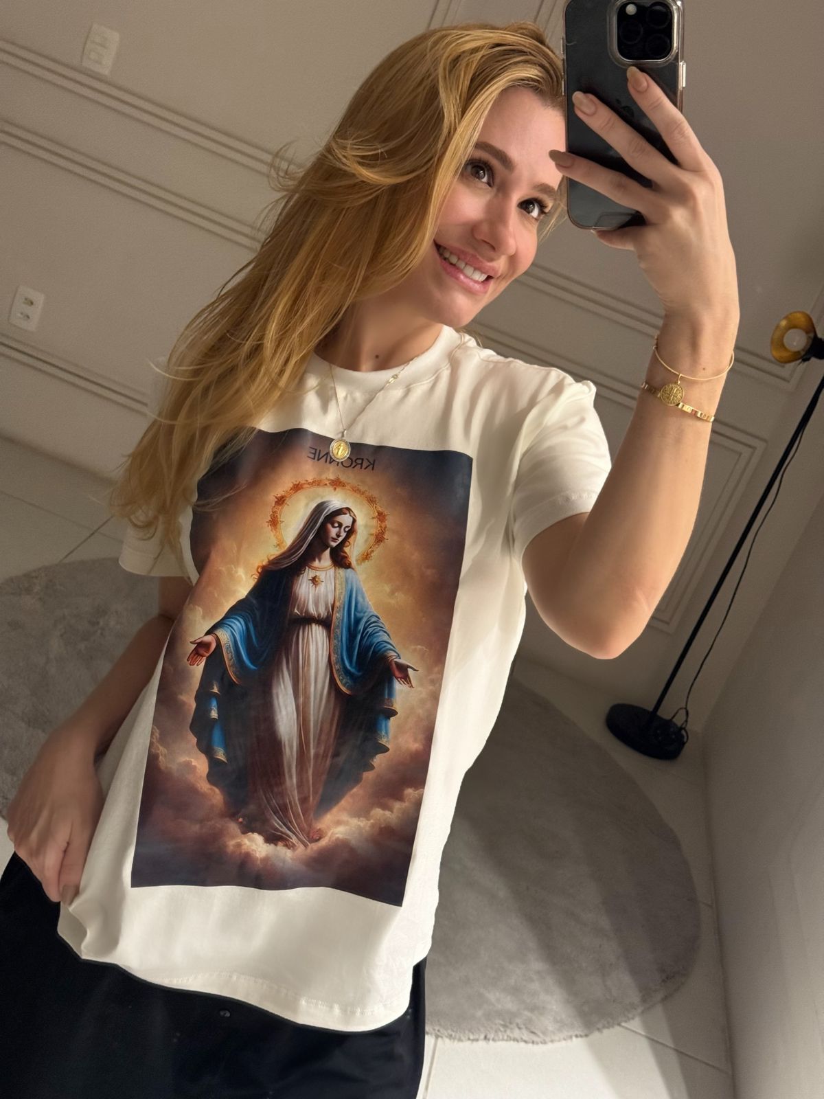 T-SHIRT GOLA CARECA KRONNE