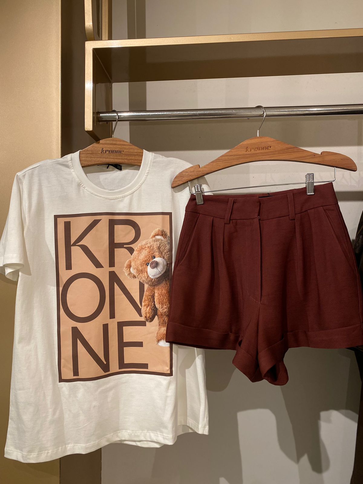 T-SHIRT GOLA CARECA KRONNE