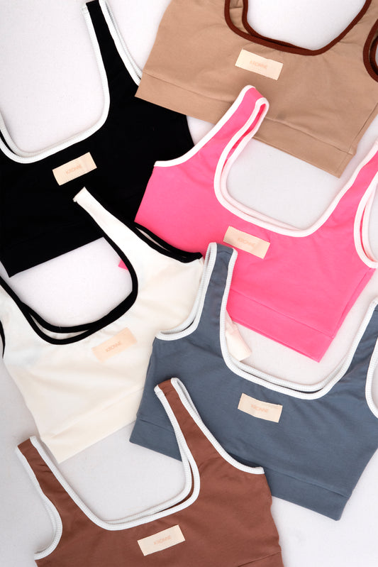 TOP CROPPED COM VIÉS KRONNE