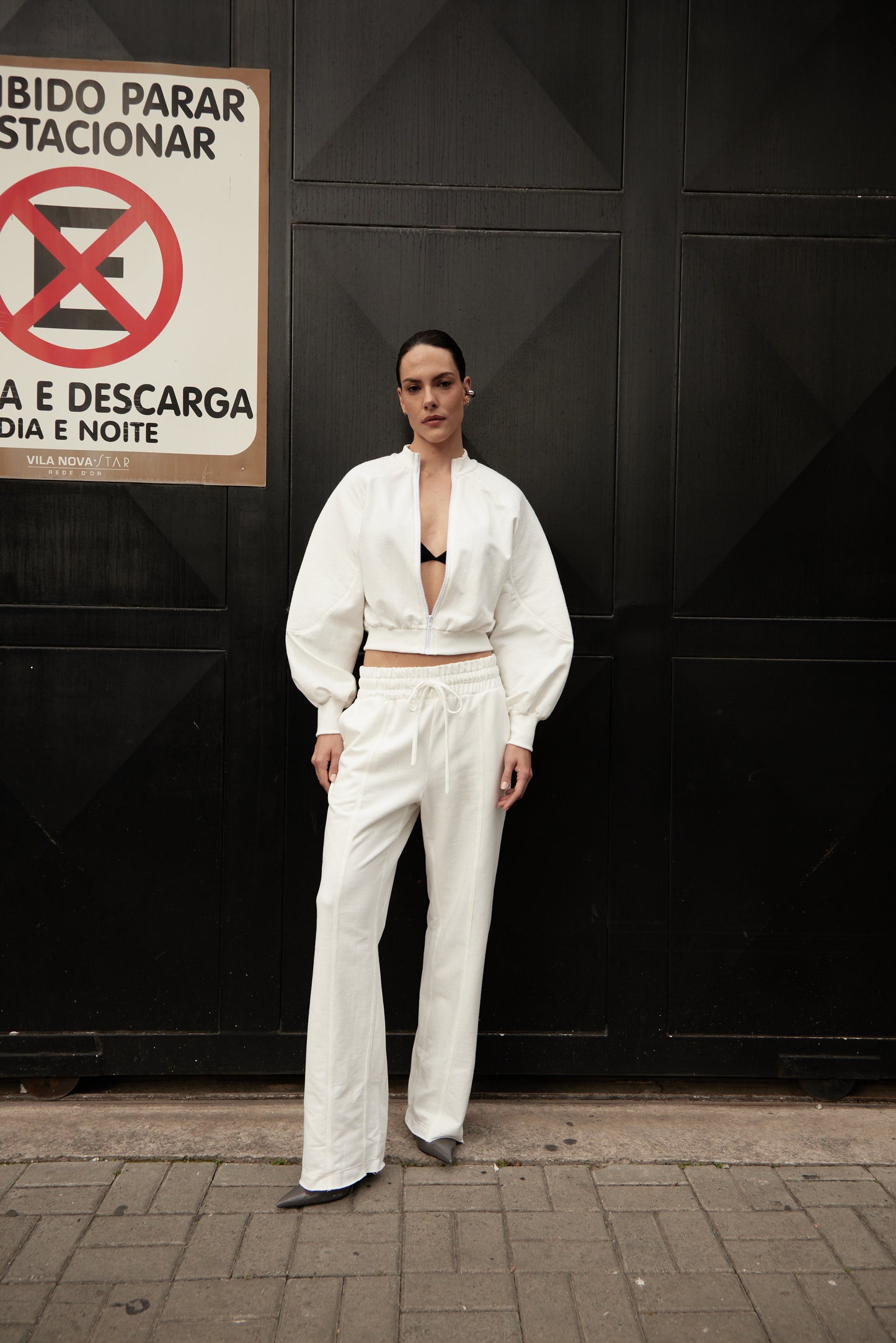 CALÇA MOLETOM PESPONTOS KRONNE