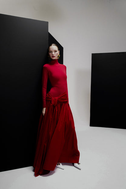 VESTIDO LONGO AMARRAÇÃO KRONNE