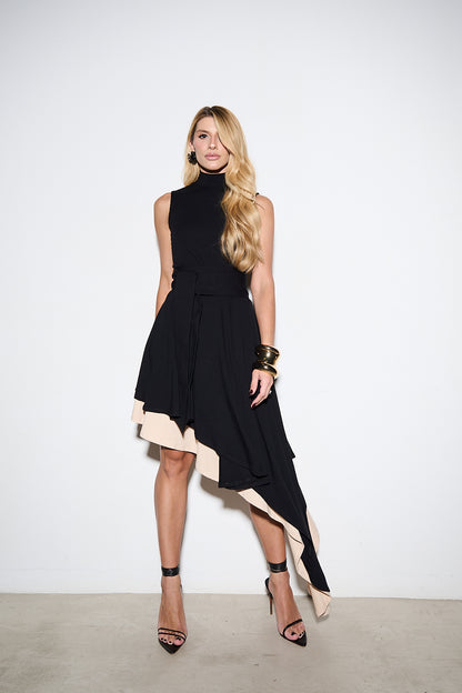 VESTIDO ASSIMÉTRICO KRONNE