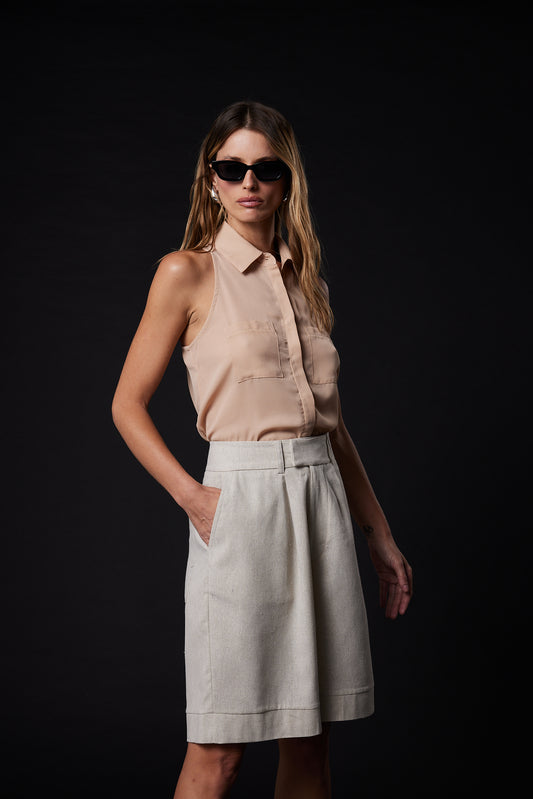 BLUSA RAGLAN COM GOLA