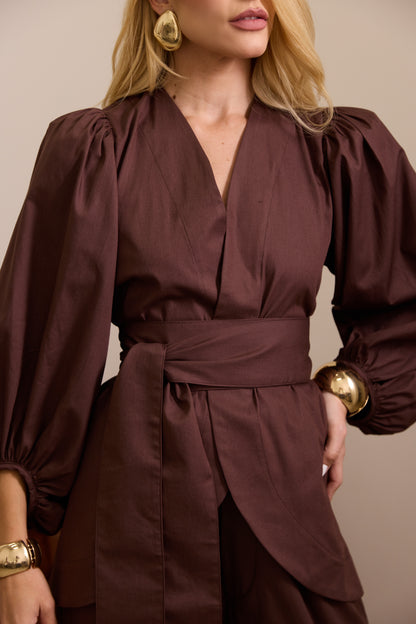 CONJUNTO KIMONO COM CALÇA KRONNE