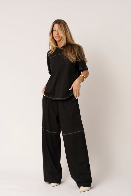 CONJUNTO TSHIRT + CALÇA PESPONTOS KRONNE