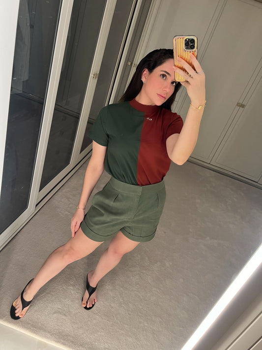 T-SHIRT KRONNE GOLA ALTA DUO