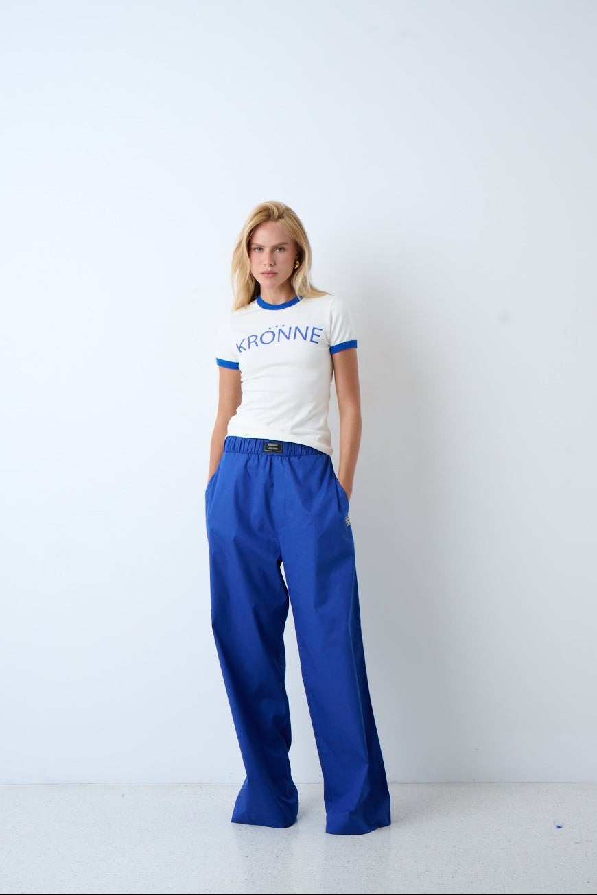 CALÇA CÓS ELASTICO COM ETIQUETA KRONNE