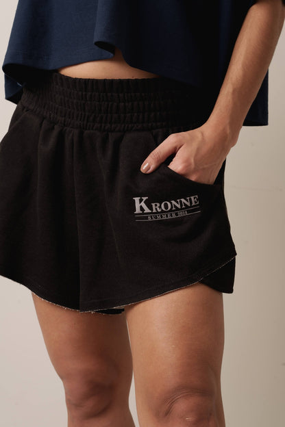 CONJUNTO BLUSA GOLA POLO E SHORT COS DUPLO KRONNE
