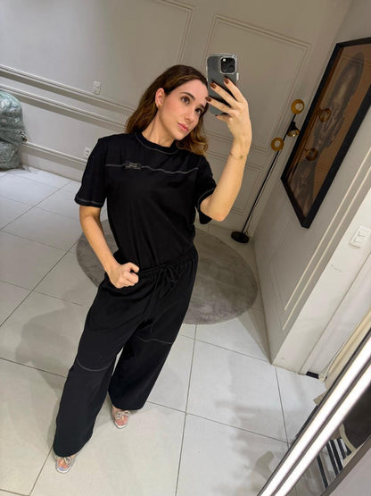 CONJUNTO TSHIRT + CALÇA PESPONTOS KRONNE