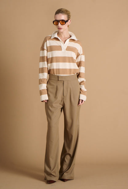 BLUSA OVERSIZED GOLA POLO KRONNE