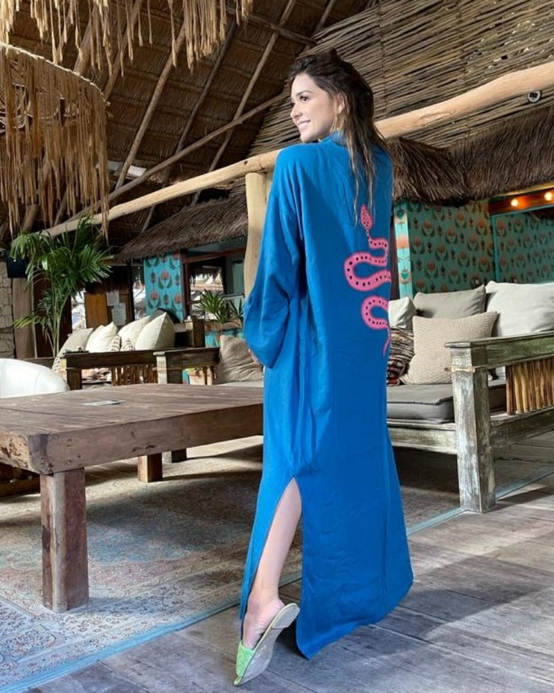 KIMONO KRONNE COM SILK